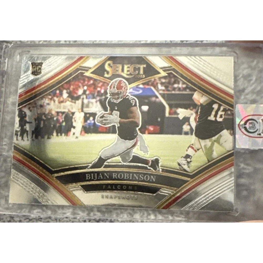 2023 Panini Select - Snapshots Bijan Robinson #SS-BR Silver Prizm (RC)